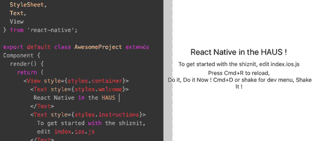 React-Native Hot Reloading